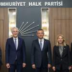 Özel, Fransız senatörleri kabul etti