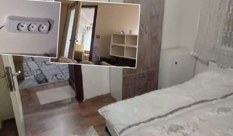 Üçlü prizin içinden ‘skandal’ çıktı: Kiralık evde gizli kamera