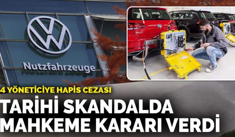 Eski VW yöneticilerine hapis cezası! Tarihi skandalda mahkeme kararı
