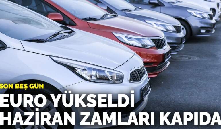 Euro yükseldi, haziran zamları kapıda: Son beş gün