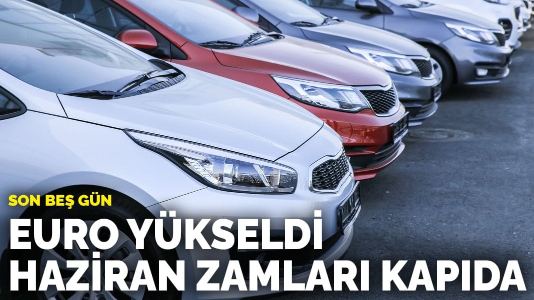 Euro yükseldi, haziran zamları kapıda: Son beş gün