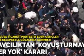 İsrail’le ticareti protesto eden gençler ters kelepçeyle gözaltına alınmıştı: Savcılıktan ‘kovuşturmaya yer yok’ kararı