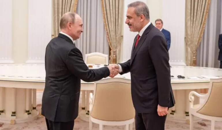 Fidan Putin’le görüşecek