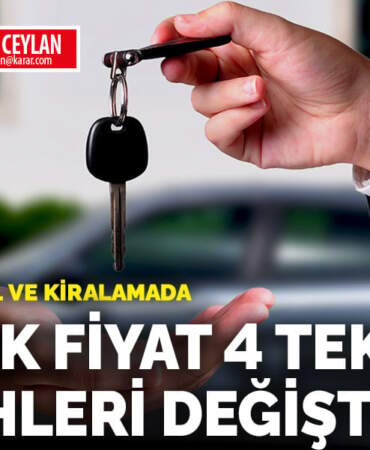 Yüksek fiyat 4 tekerde tercihleri değiştirdi