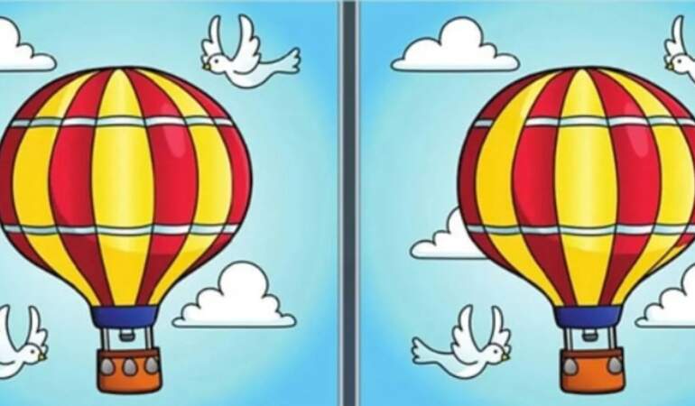 Görsel zeka testi: 7 saniye, 4 fark, ne kadar hızlısınız?