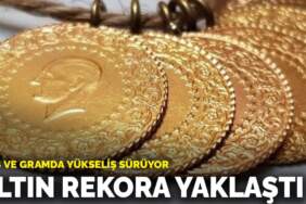 Altın rekora yaklaştı