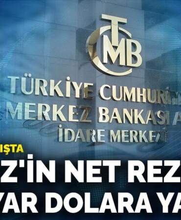 Merkez’in net rezervi 50 milyar dolara yaklaştı