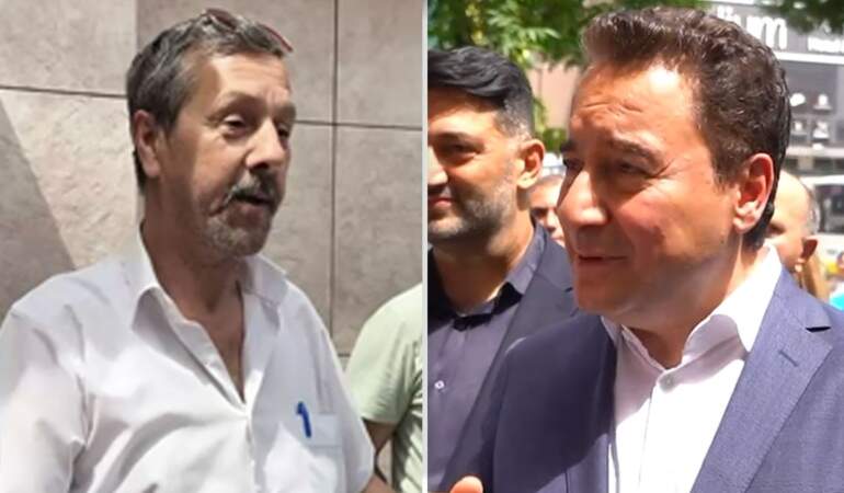 Babacan ile taksici arasında dikkat çeken diyalog: Ne ağızda diş kaldı ne cepte para