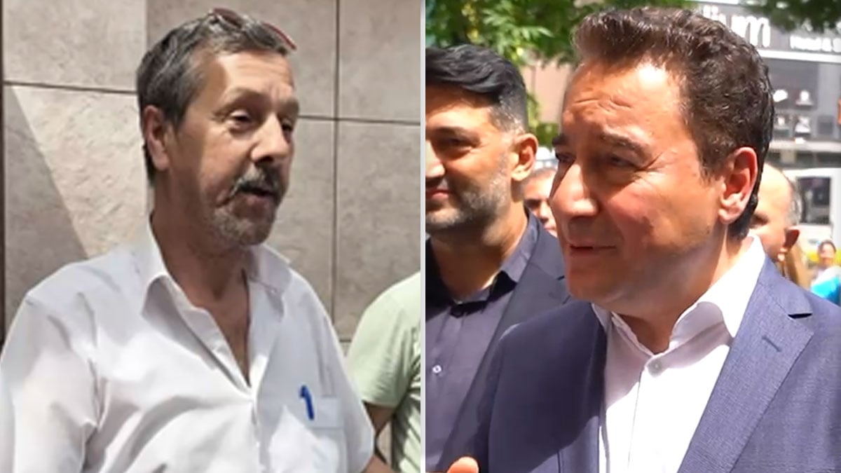 Babacan ile taksici arasında dikkat çeken diyalog: Ne ağızda diş kaldı ne cepte para