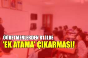 Öğretmenlerden 81 ilde ‘ek atama’ çıkarması! Dosyalar AK Parti’de, gözler Cumhurbaşkanı Erdoğan’da: Sesleri duyulacak mı?