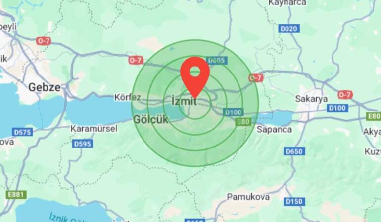 Kocaeli’de korkutan deprem