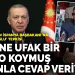 Erdoğan’dan İspanya Başbakanı Sanchez’e ‘Free İmamoğlu’ tepkisi: Önüne ufak bir tablo koymuş onunla cevap veriyor
