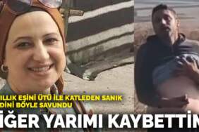 18 yıllık eşini ütü ile katleden sanık kendini böyle savundu: Diğer yarımı kaybettim