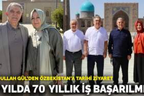 Abdullah Gül’den Özbekistan’a tarihi ziyaret: ‘7 yılda 70 yıllık iş başarılmış’