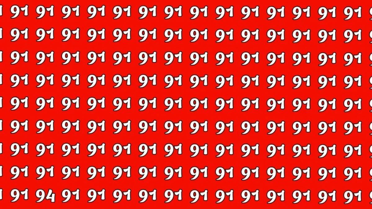 Dikkat sınavı başlıyor! Farklı sayıyı en hızlı kim bulacak? Sadece 5 saniyeniz var!