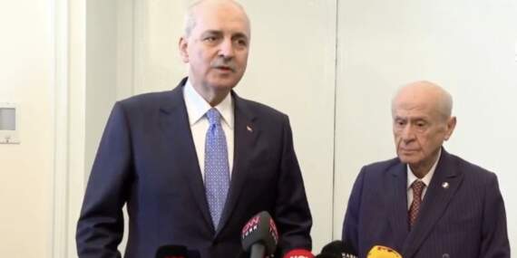 Bahçeli’yi ziyaret eden Kurtulmuş’tan açıklama: Yeni bir süreç başladı
