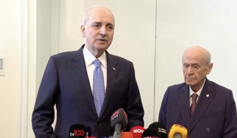 Bahçeli’yi ziyaret eden Kurtulmuş’tan açıklama: Yeni bir süreç başladı