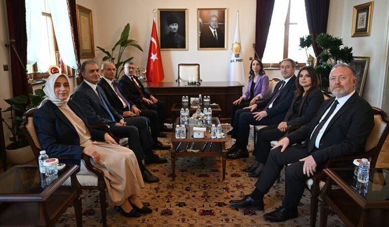 AK Parti ile DEM Parti görüşmesi sona erdi