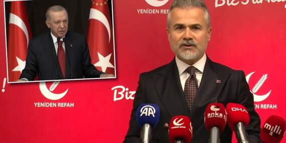 Yeniden Refah Partisi’nden Erdoğan’ın Anayasa çağrısına yanıt: ‘Toplumu sarsacak bir anayasa değişikliğine katkı vermeyiz’
