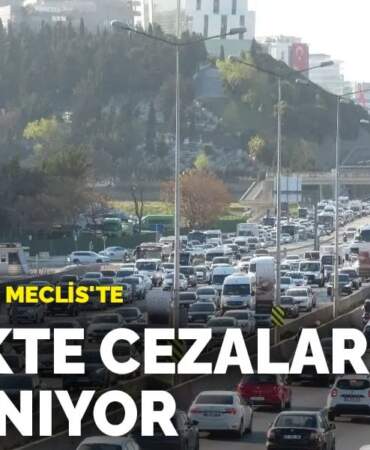 Yeni düzenleme Meclis’te: Trafikte cezalar katlanıyor: