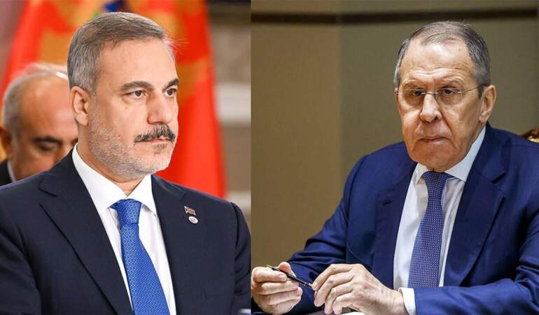 Fidan, Lavrov ile Ukrayna savaşını görüştü