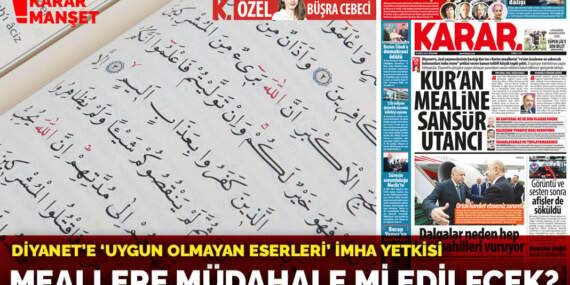 Diyanet’e ‘uygun olmayan eserleri’ imha yetkisi: Meallere müdahale mi edilecek?