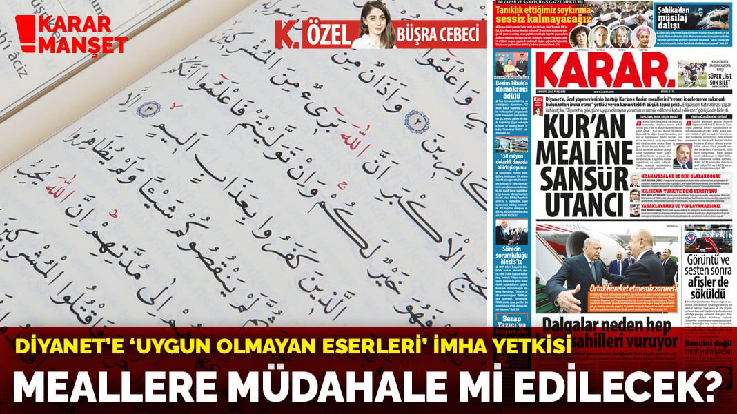 Diyanet’e ‘uygun olmayan eserleri’ imha yetkisi: Meallere müdahale mi edilecek?