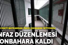 DEM Parti bayramdan önce çıkmasını istiyordu: İnfaz düzenlemesi sonbahara kaldı