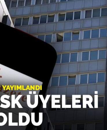 HSK’nin yeni üyeleri Resmi Gazete’de yayımlandı