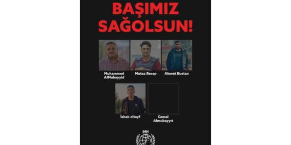 Gazze’de 5 İHH yardım görevlisi İsrail saldırılarında şehit oldu