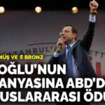 İmamoğlu’nun seçim kampanyasına ABD’den 12 uluslararası ödül