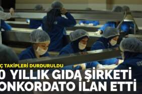 Borç takipleri durduruldu: 70 yıllık gıda şirketi konkordato ilan etti