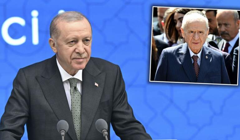 Erdoğan’dan MHP lideri Bahçeli’ye ‘adaylık’ teşekkürü: ‘Milletimiz bizi nerede görmek isterse orada olacağız’