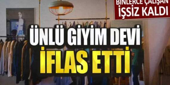 Dünyanın dört bir yanında mağazası vardı: Ünlü giyim zinciri iflas etti! Binlerce kişi işsiz kalacak