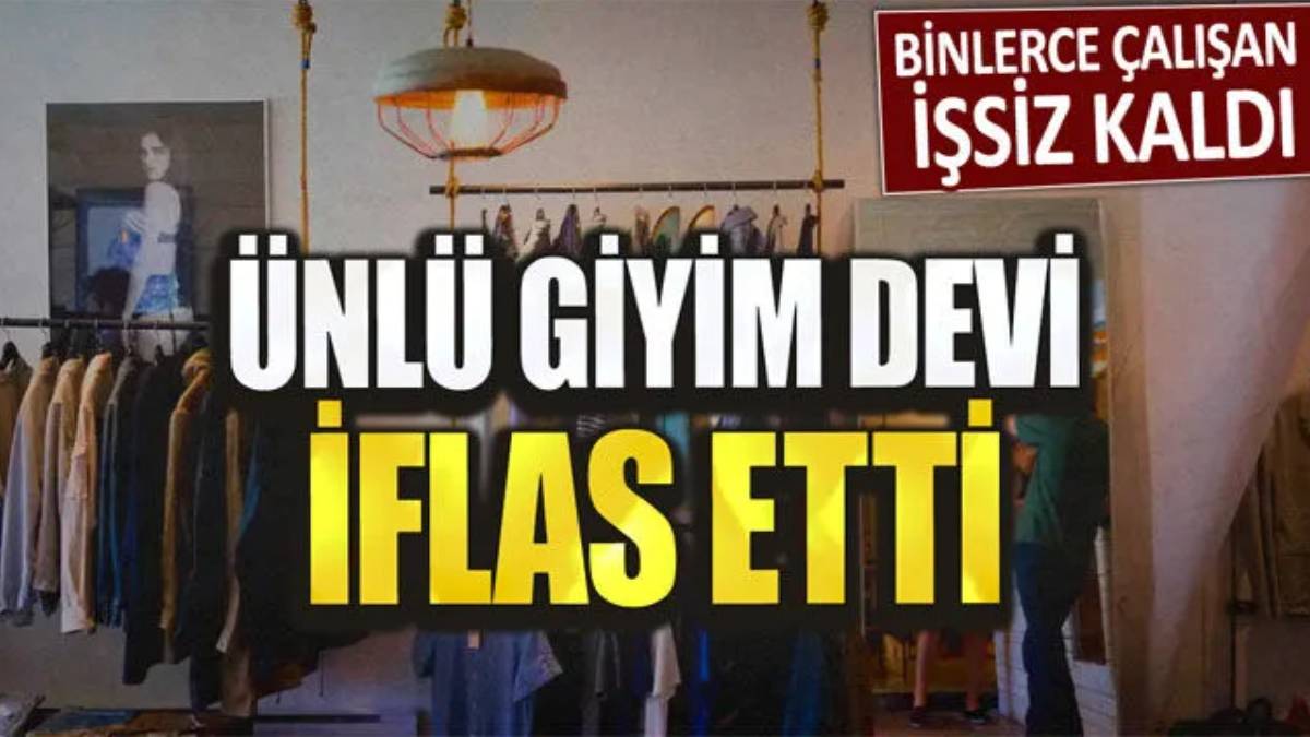Dünyanın dört bir yanında mağazası vardı: Ünlü giyim zinciri iflas etti! Binlerce kişi işsiz kalacak
