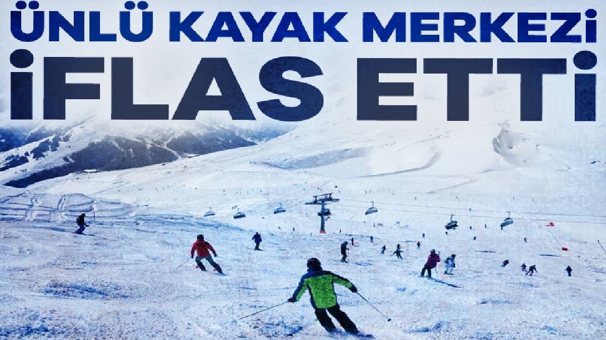 İklim krizi kayak merkezini vurdu: Dev şirket iflas bayrağını çekti!