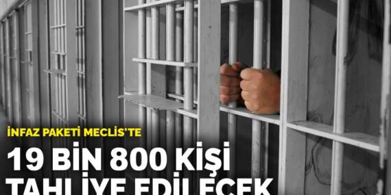İnfaz paketi Meclis’te: 55 bin kişi tahliye olmayı bekliyordu