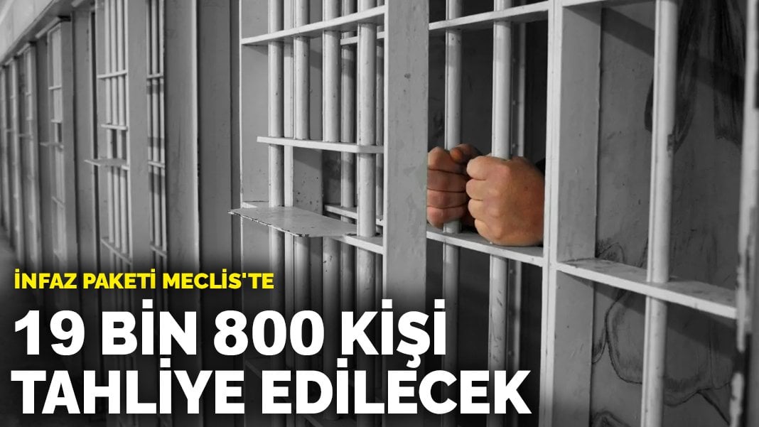İnfaz paketi Meclis’te: 55 bin kişi tahliye olmayı bekliyordu