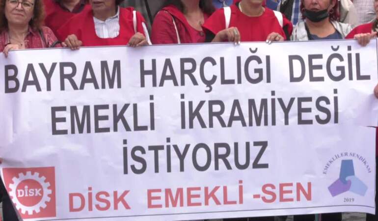 Emekliden bayram ikramiyesi yetersiz: Ekmeği zor buluyoruz, 4 bin liranın bir anlamı yok!