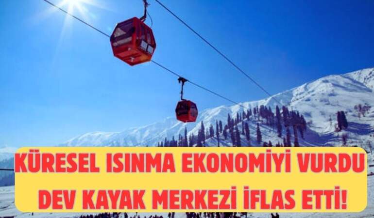 Kar yağışı yok, zarar çok! İklim krizi kayak merkezini vurdu: Resmen kepenk indirdi!