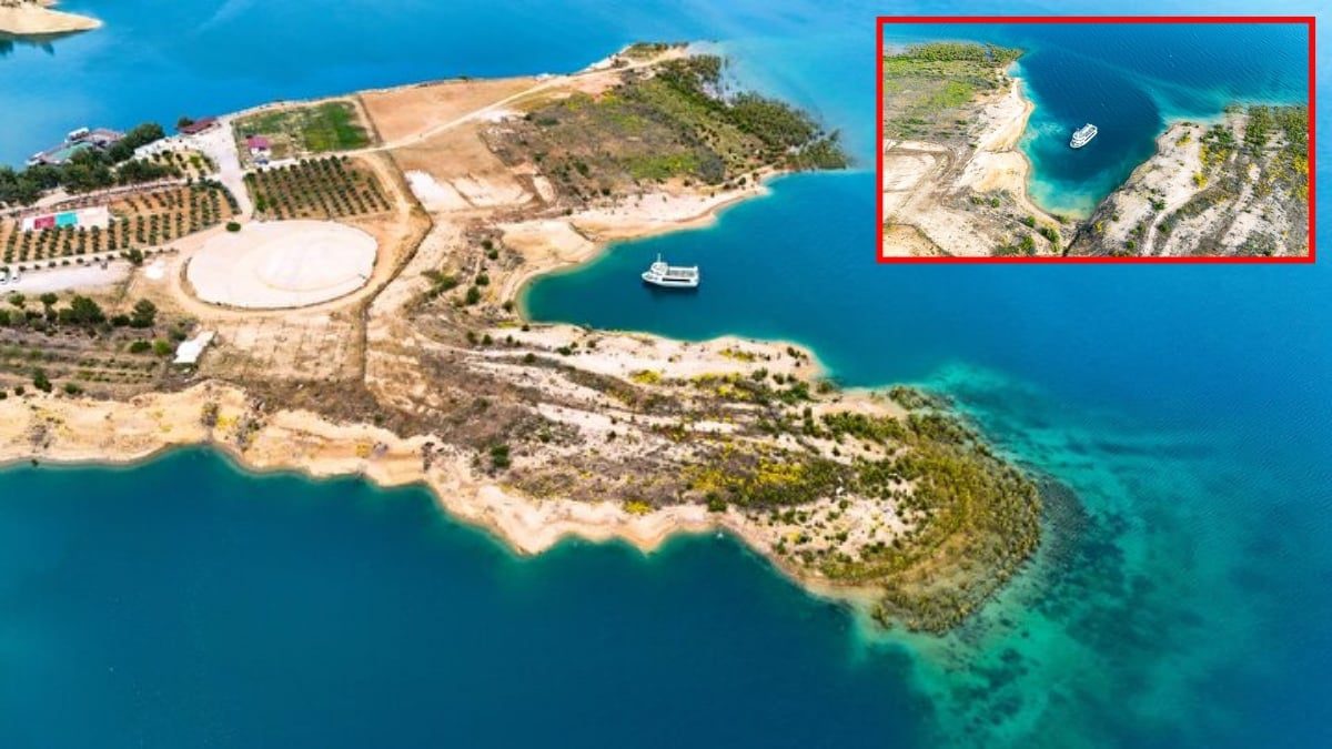 Burası ne Bali Adaları ne Maldivler! Torosların eteklerinde büyüleyici göl: Gidenler hayran kalıyor, turist akınına uğruyor