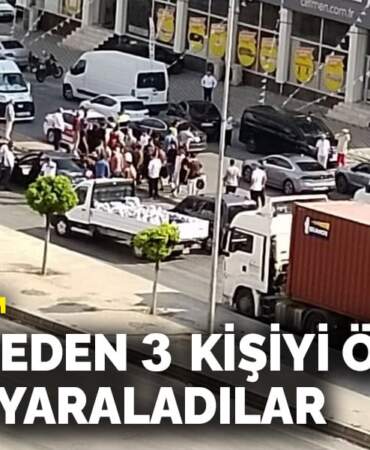 İzmir’de katliam: Aynı aileden 3 kişiyi öldürüp 2 kişiyi yaraladılar
