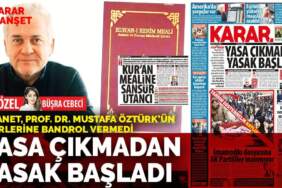Yasa çıkmadan yasak başladı