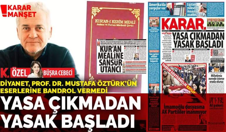 Yasa çıkmadan yasak başladı