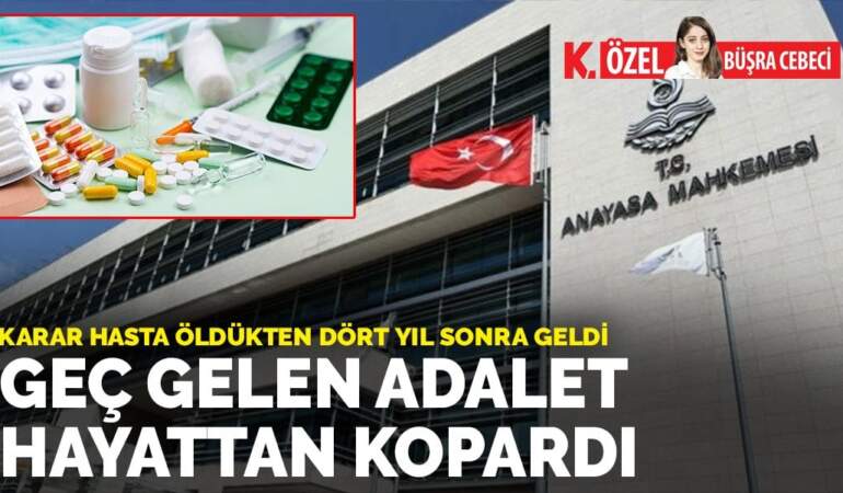 AYM geç kaldı hasta hayatını kaybetti