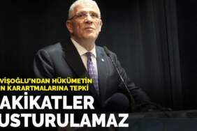 Dervişoğlu’ndan hükümetin yayın karartmalarına tepki: Hakikatler susturulamaz