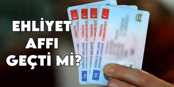 Yüz binlerce sürücü bu haberi bekliyordu! Ehliyet affı geçti mi? TBMM kararını verdi