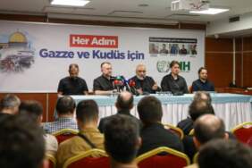 İHH’dan, Gazze’de 5 görevlisinin şehit edildiği saldırıyla ilgili basın açıklaması