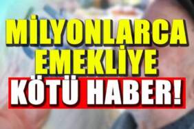 2,5 milyon emekliye kötü haber! Son tarih 30 Haziran