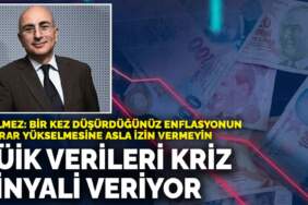 Eğilmez: Bir kez düşürdüğünüz enflasyonun tekrar yükselmesine asla izin vermeyin
